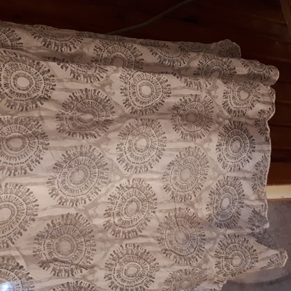 Dress, white/light grey, size small, brand is Collezione Gaia,  made in Italy. - Picture 7 of 10